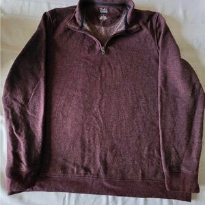 Croft & Barrow Men's V-Neck Sweater - Burgundy